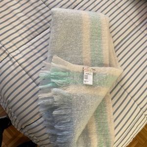 Free People pastel blanket scarf